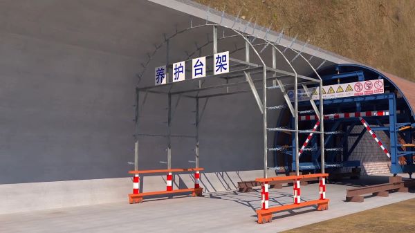 济宁隧道施工动画制作公司 - 隧道施工工艺和施工方法 - 隧道施工汇报动画视频 - bim 工程施工动画